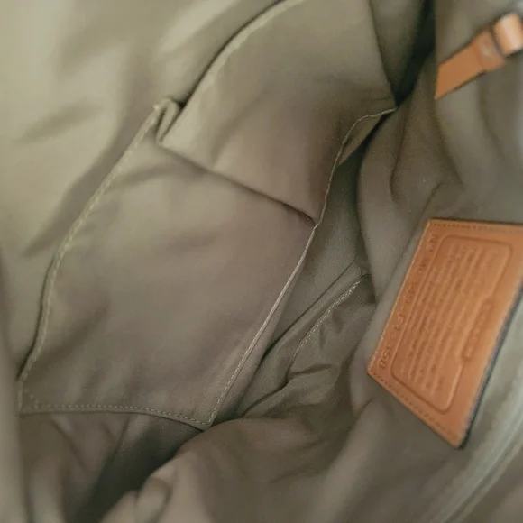 Coach Shoulder Bag bucket convertible crossbody bag Tan Vintage Style - Picture 11 of 12